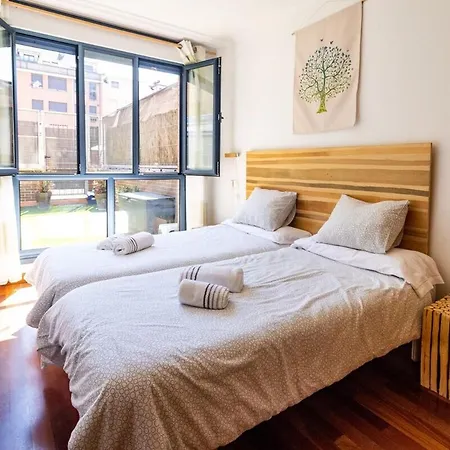 Apartment Myhousespain - Con Patio En Frente De La Playa Gijon