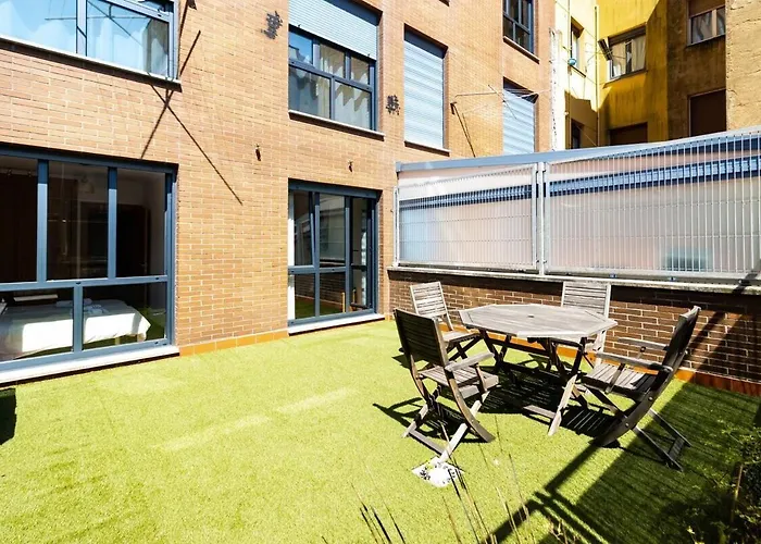 Lejlighed Myhousespain - Con Patio En Frente De La Playa Gijón